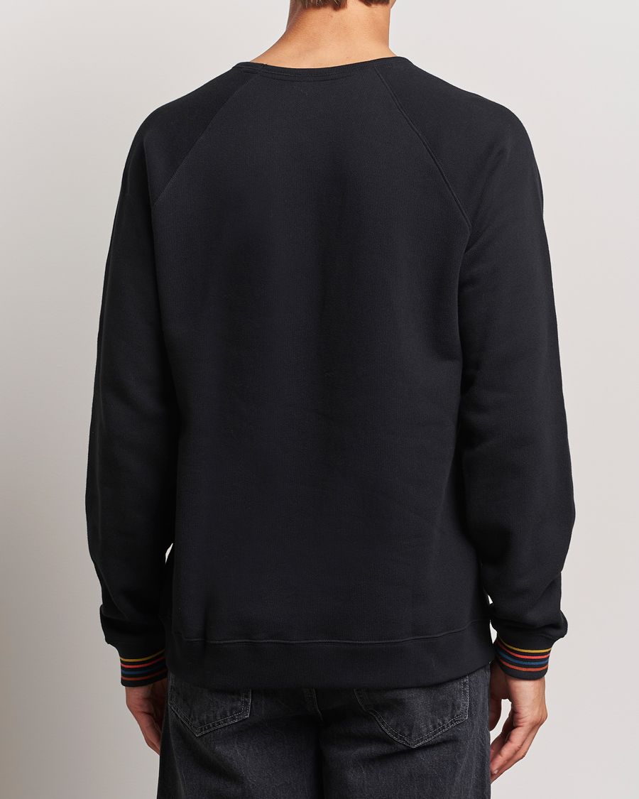 Heren | Truien | Paul Smith | Artist Rib Crew Neck Sweatshirt Black
