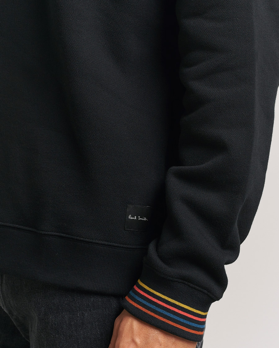 Heren | Truien | Paul Smith | Artist Rib Crew Neck Sweatshirt Black