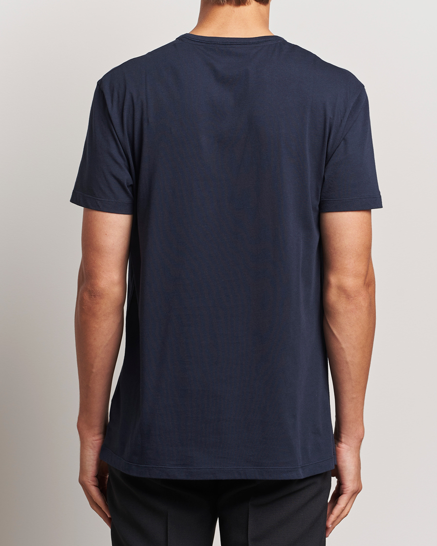 Heren | T-shirts | Paul Smith | Artist Rib Crew Neck T-Shirt Navy