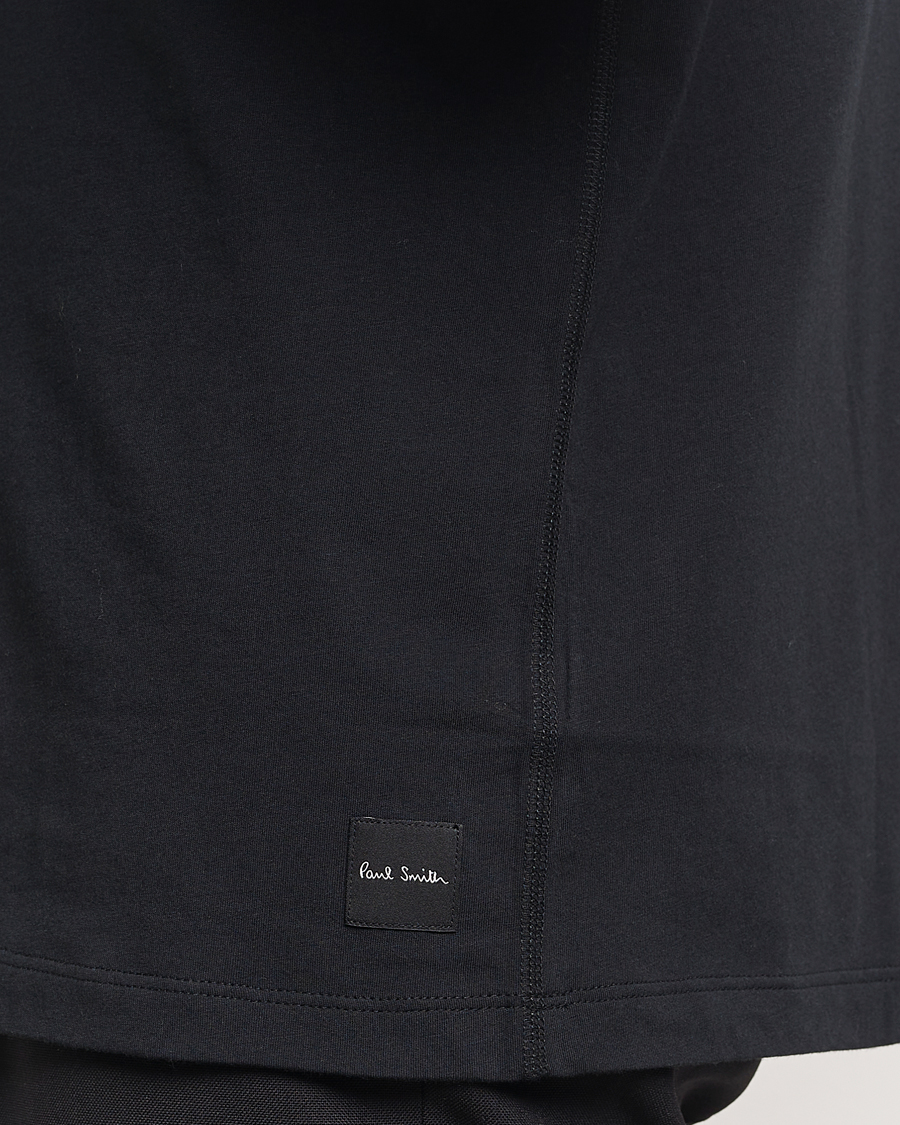 Heren | T-shirts | Paul Smith | Artist Rib Crew Neck T-Shirt Black