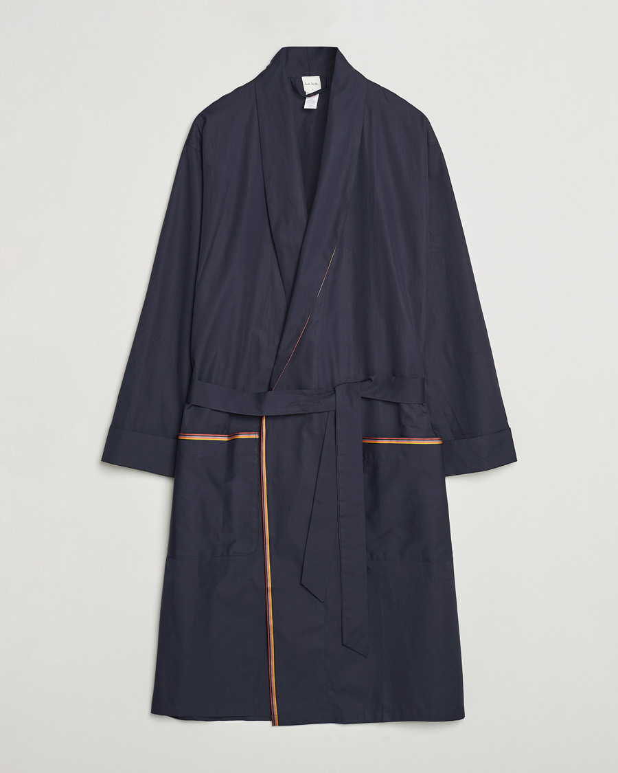 Heren | Paul Smith Stripe Cotton Gown Navy | Paul Smith | Stripe Cotton Gown Navy