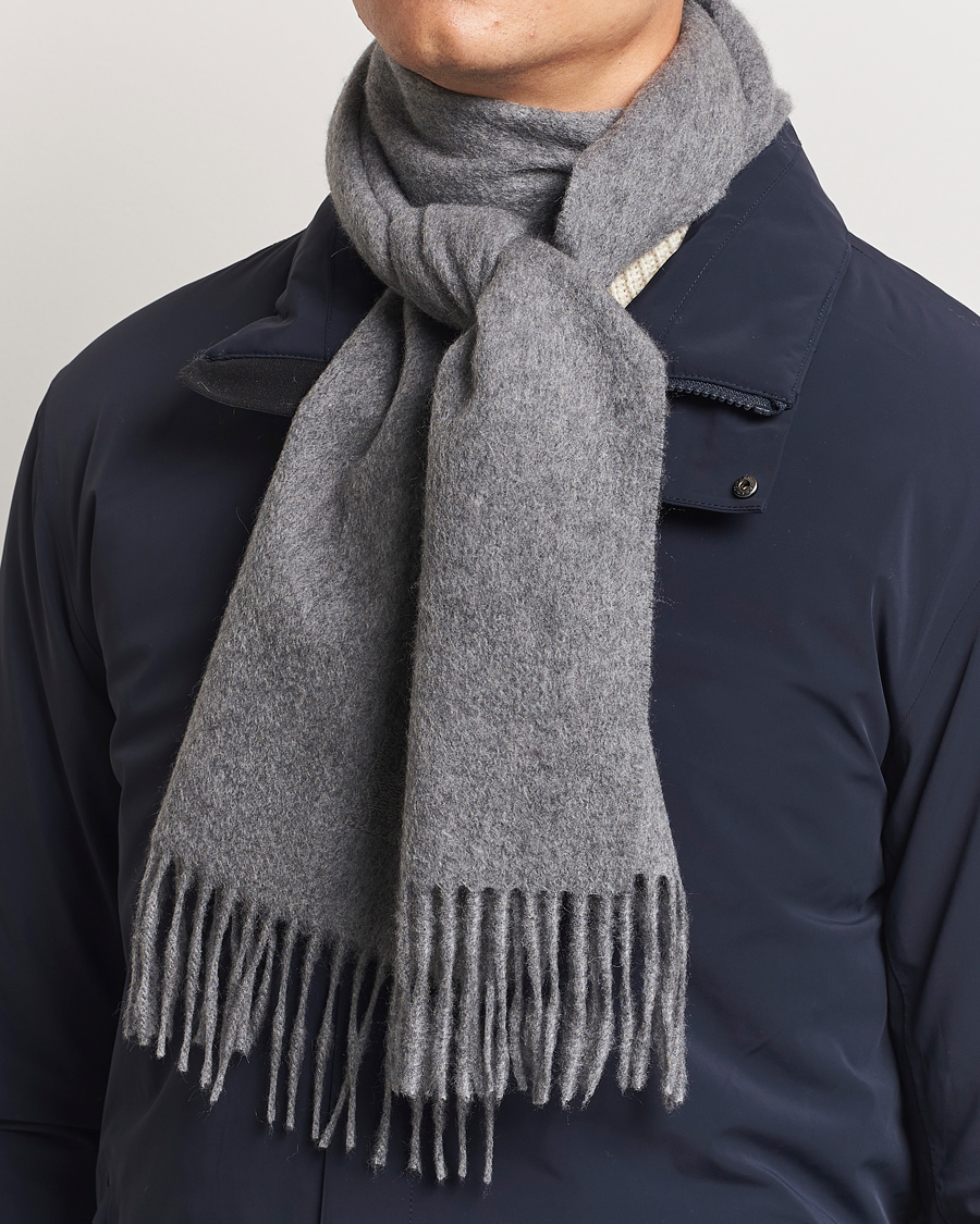 Heren | Paul Smith Cashmere Scarf Grey | Paul Smith | Cashmere Scarf Grey