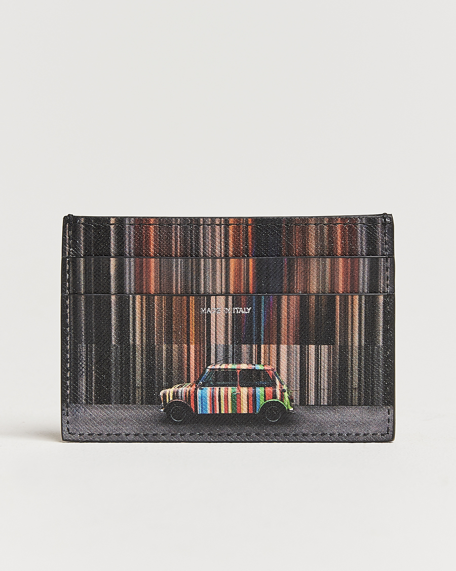 Heren | Paul Smith Mini Card Holder Black | Paul Smith | Mini Card Holder Black