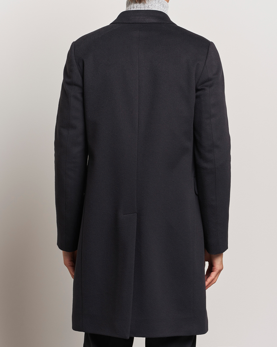 Heren | Jassen | Paul Smith | Wool/Cashmere Double Breasted Coat Black