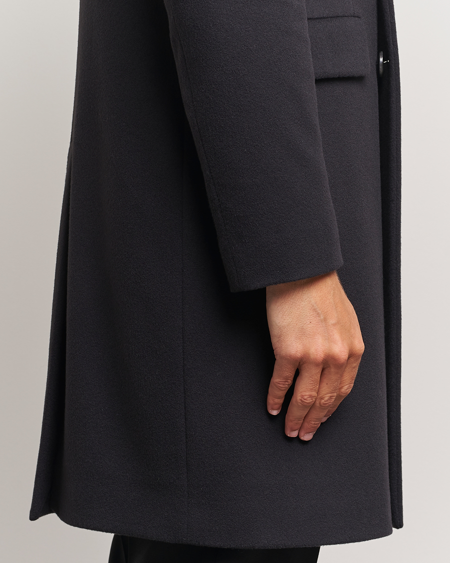 Heren | Jassen | Paul Smith | Wool/Cashmere Double Breasted Coat Black