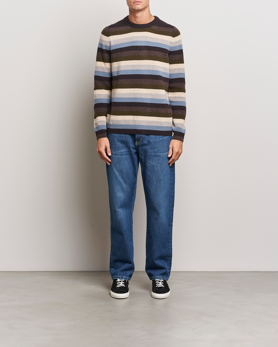 Heren | Truien | Paul Smith | Striped Lambswool Knitted Sweater Multi