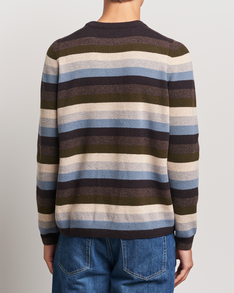 Heren | Truien | Paul Smith | Striped Lambswool Knitted Sweater Multi