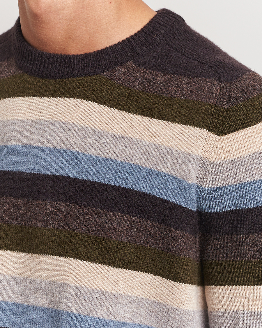Heren | Truien | Paul Smith | Striped Lambswool Knitted Sweater Multi