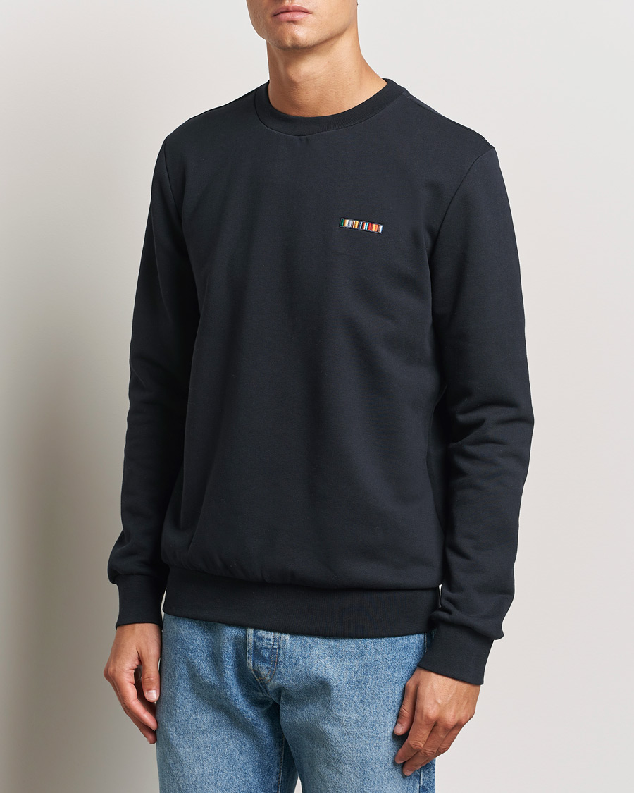 Heren | Truien | Paul Smith | Embroidery Crew Neck Sweatshirt Navy