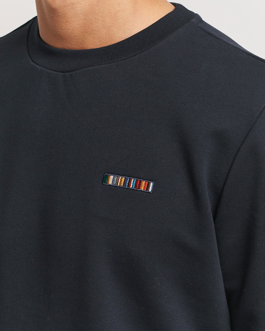 Heren | Truien | Paul Smith | Embroidery Crew Neck Sweatshirt Navy