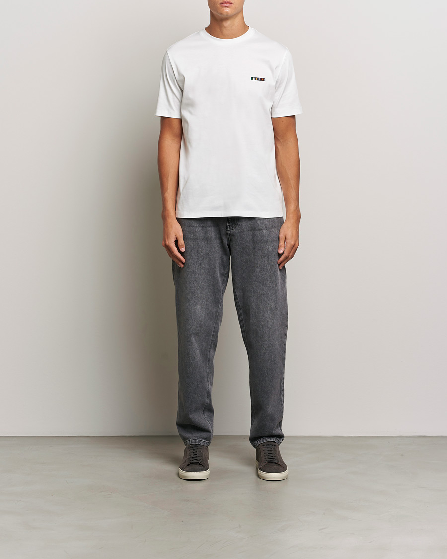 Heren | T-shirts | Paul Smith | Embroidery Crew Neck T-Shirt White