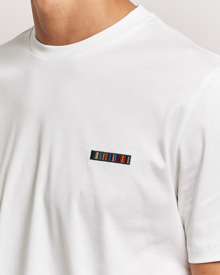 Heren | T-shirts | Paul Smith | Embroidery Crew Neck T-Shirt White