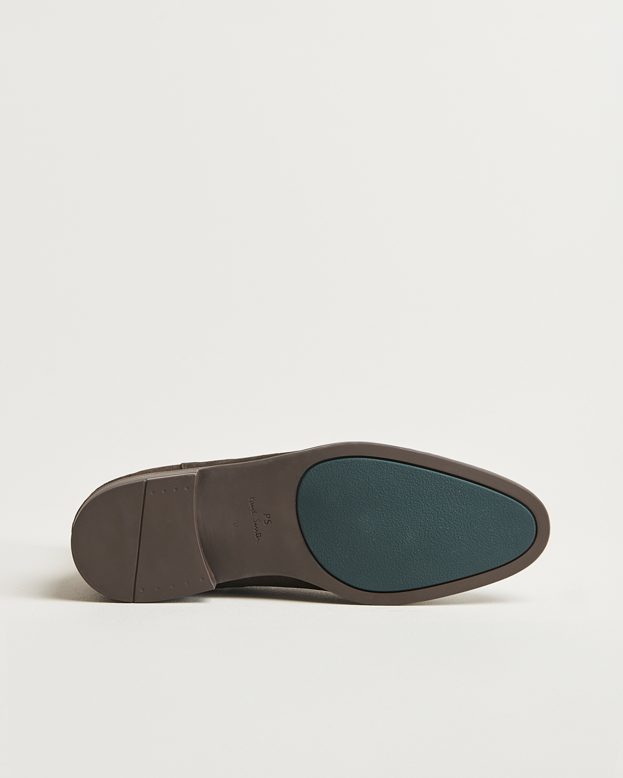 Heren | PS Paul Smith Cedric Suede Chelsea Boot Dark Brown | PS Paul Smith | Cedric Suede Chelsea Boot Dark Brown