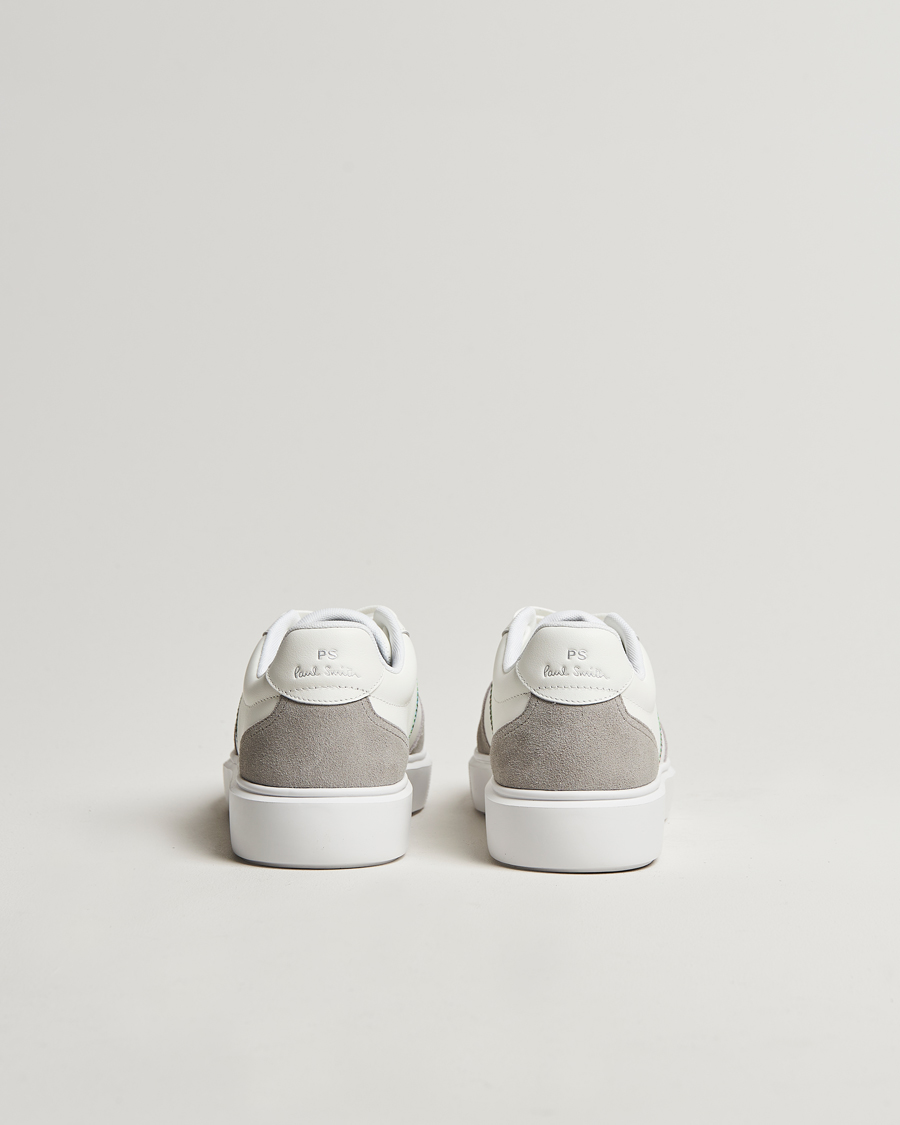 Heren | PS Paul Smith Tyne Two Tone Sneaker White/Beige | PS Paul Smith | Tyne Two Tone Sneaker White/Beige