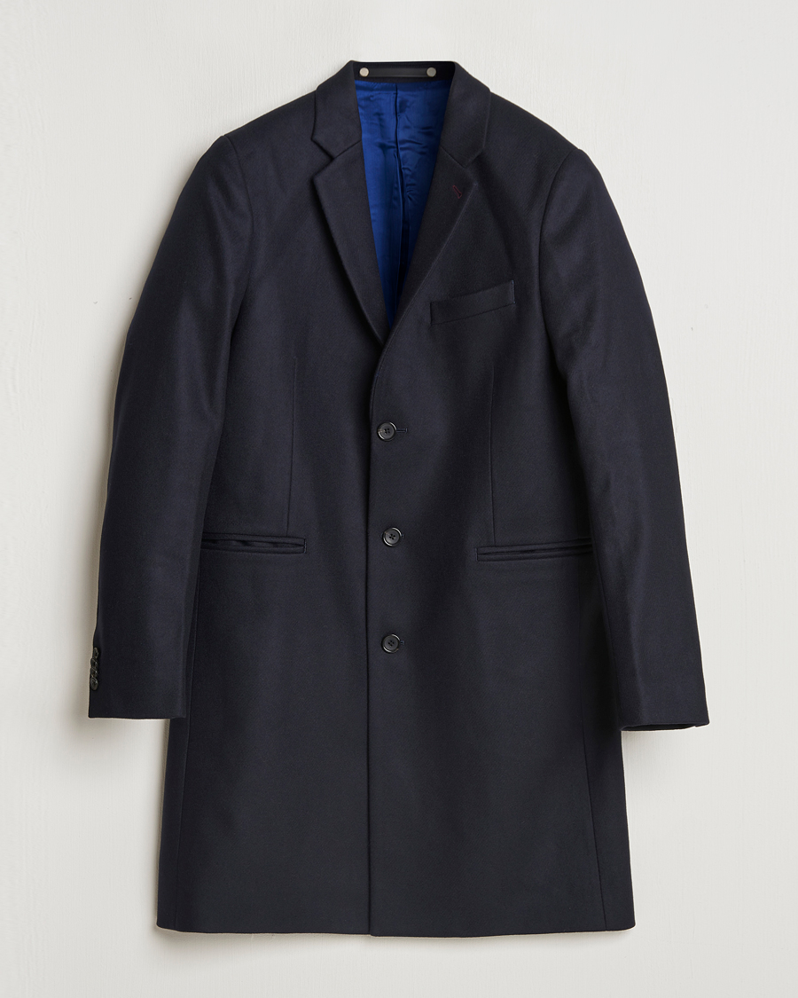 Heren | Jassen | PS Paul Smith | Wool Coat Navy