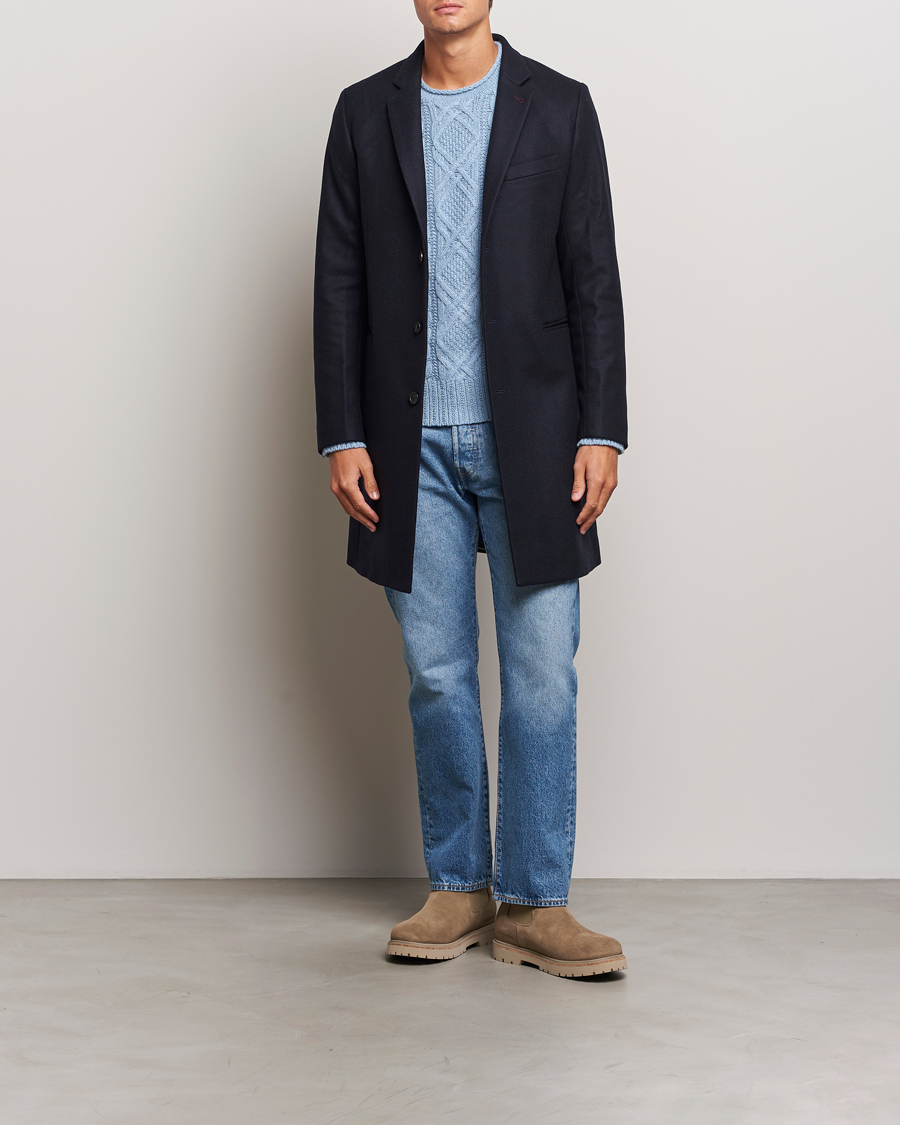 Heren | Jassen | PS Paul Smith | Wool Coat Navy