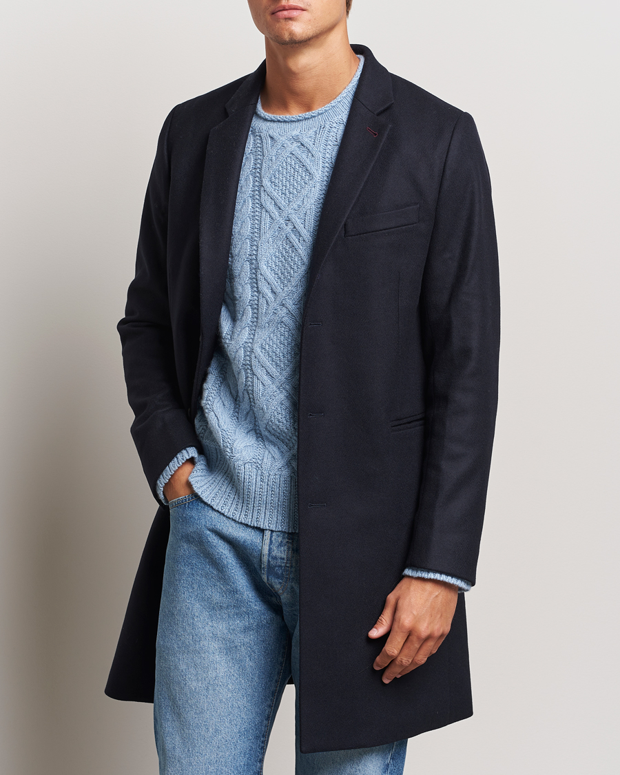 Heren | Jassen | PS Paul Smith | Wool Coat Navy