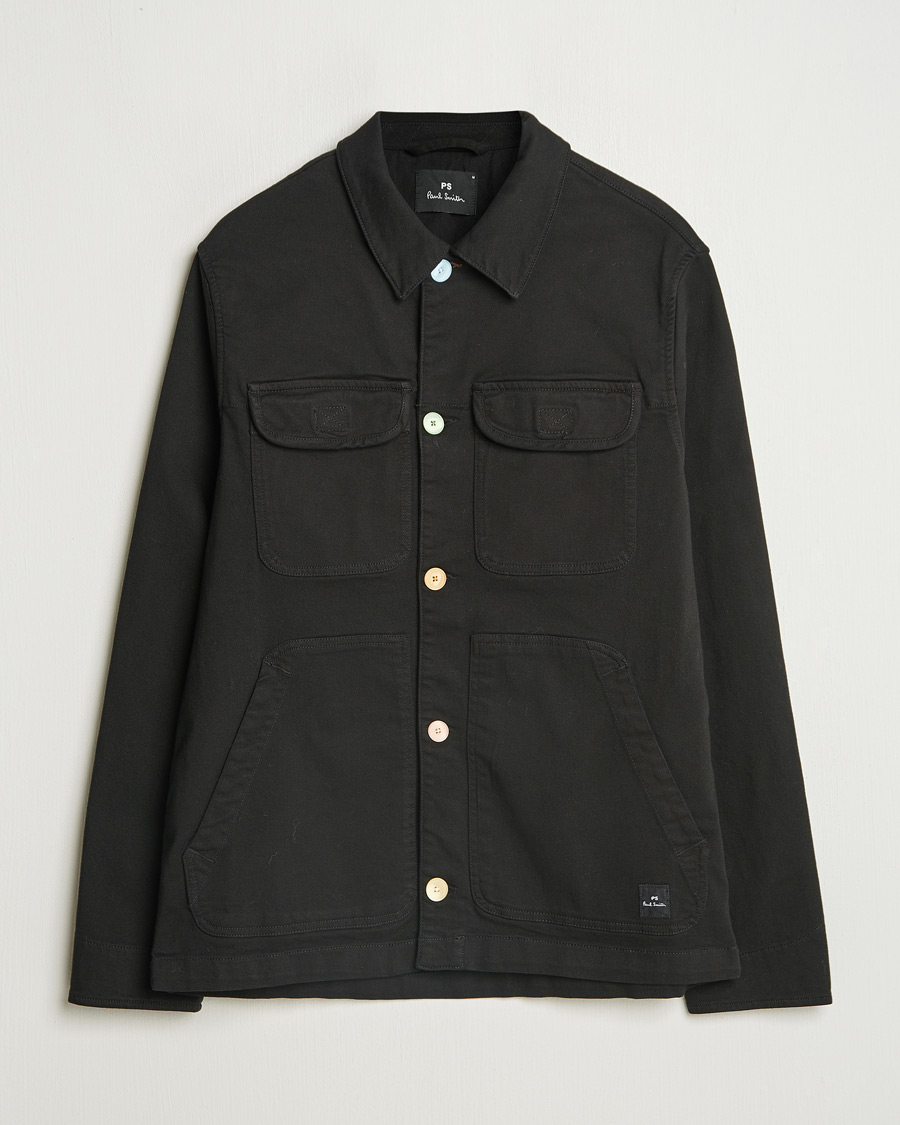 Heren | Overhemden | PS Paul Smith | 4 Pocket Overshirt Black