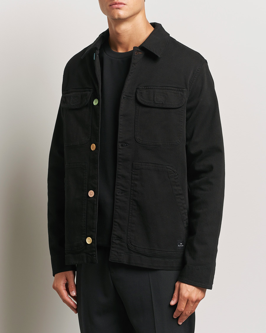 Heren | Overhemden | PS Paul Smith | 4 Pocket Overshirt Black
