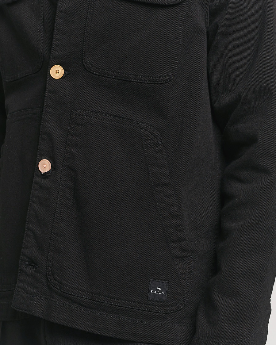 Heren | Overhemden | PS Paul Smith | 4 Pocket Overshirt Black
