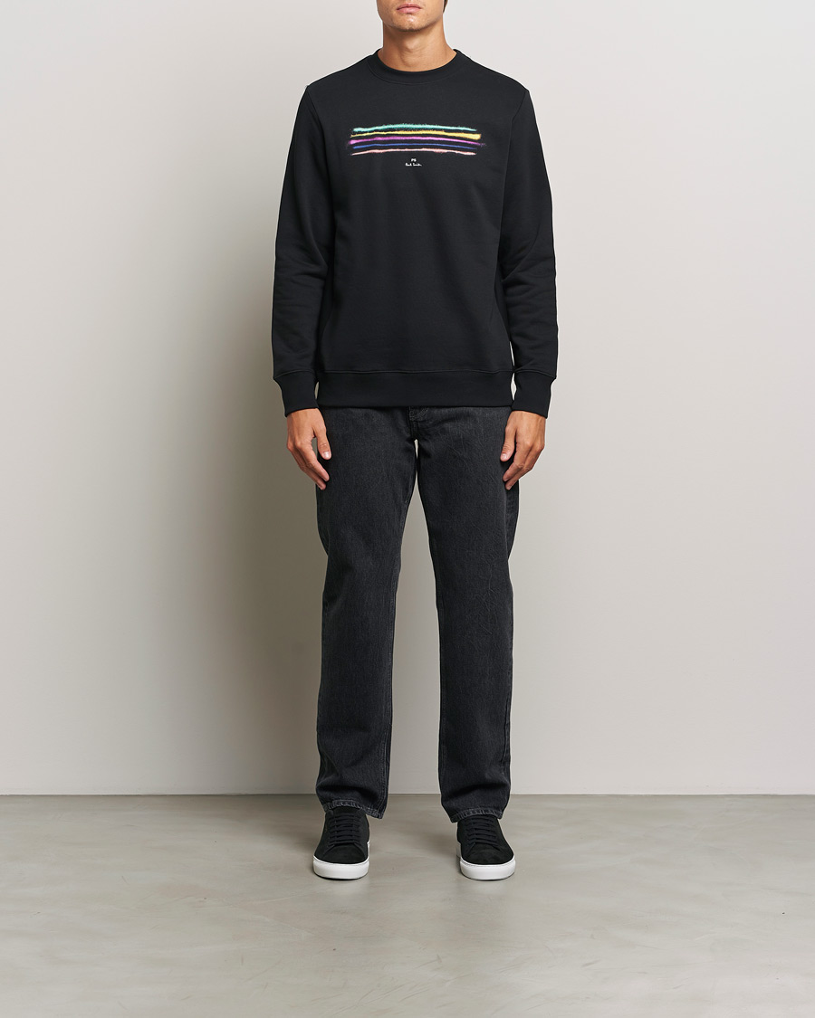 Heren | Truien | PS Paul Smith | Zebra Crew Neck Sweatshirt Black