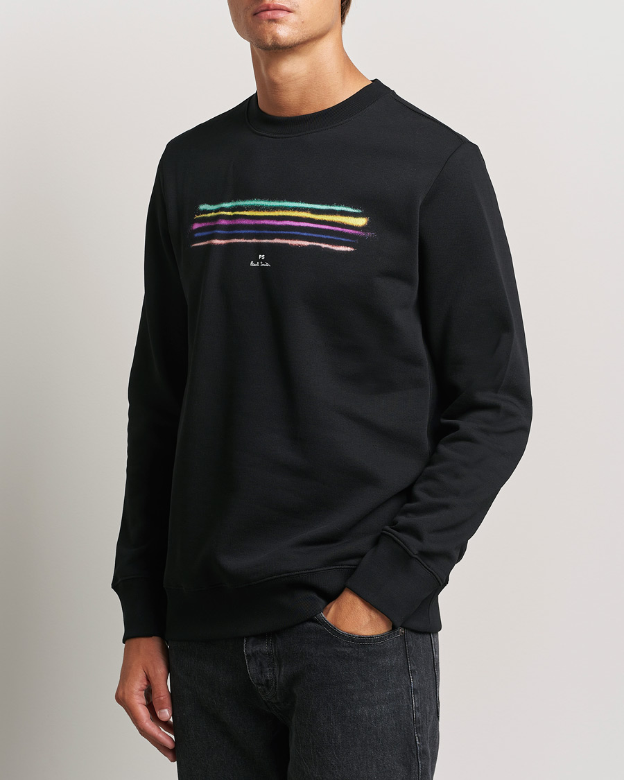 Heren | Truien | PS Paul Smith | Zebra Crew Neck Sweatshirt Black