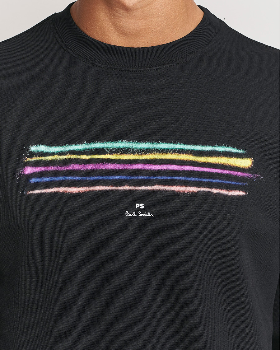 Heren | Truien | PS Paul Smith | Zebra Crew Neck Sweatshirt Black
