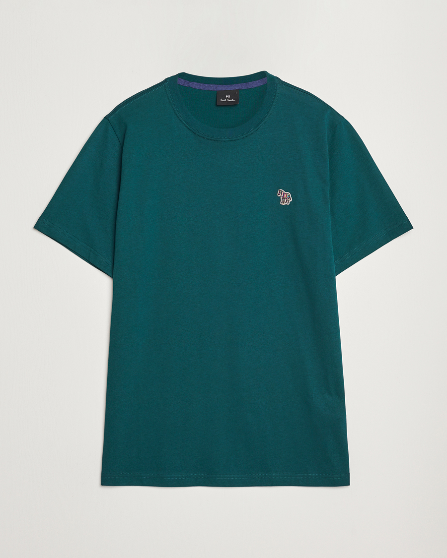 Heren | T-shirts | PS Paul Smith | Organic Cotton Zebra T-Shirt Green