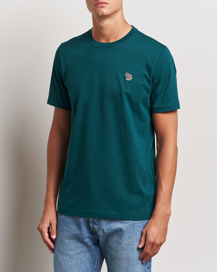 Heren | T-shirts | PS Paul Smith | Organic Cotton Zebra T-Shirt Green