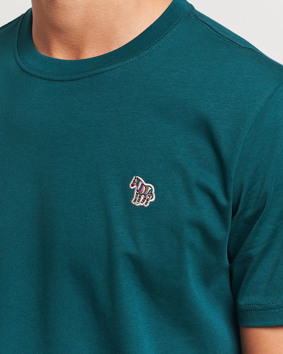 Heren | T-shirts | PS Paul Smith | Organic Cotton Zebra T-Shirt Green
