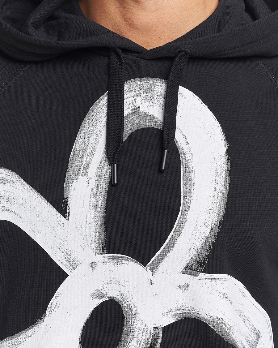 Heren | Truien | PS Paul Smith | Happy Flower Hoodie Black