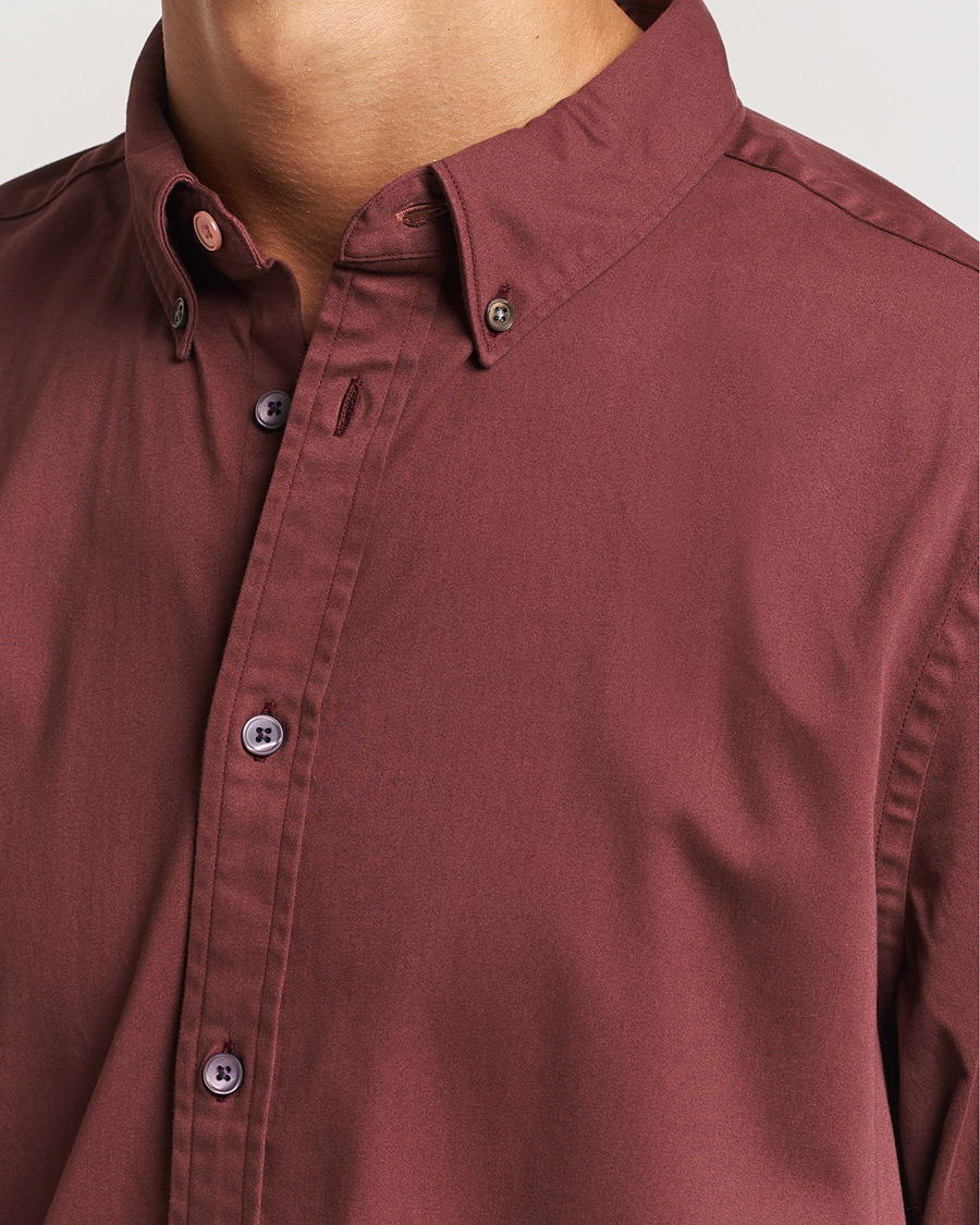 Heren | Overhemden | PS Paul Smith | Regular Fit Cotton Shirt Dark Red
