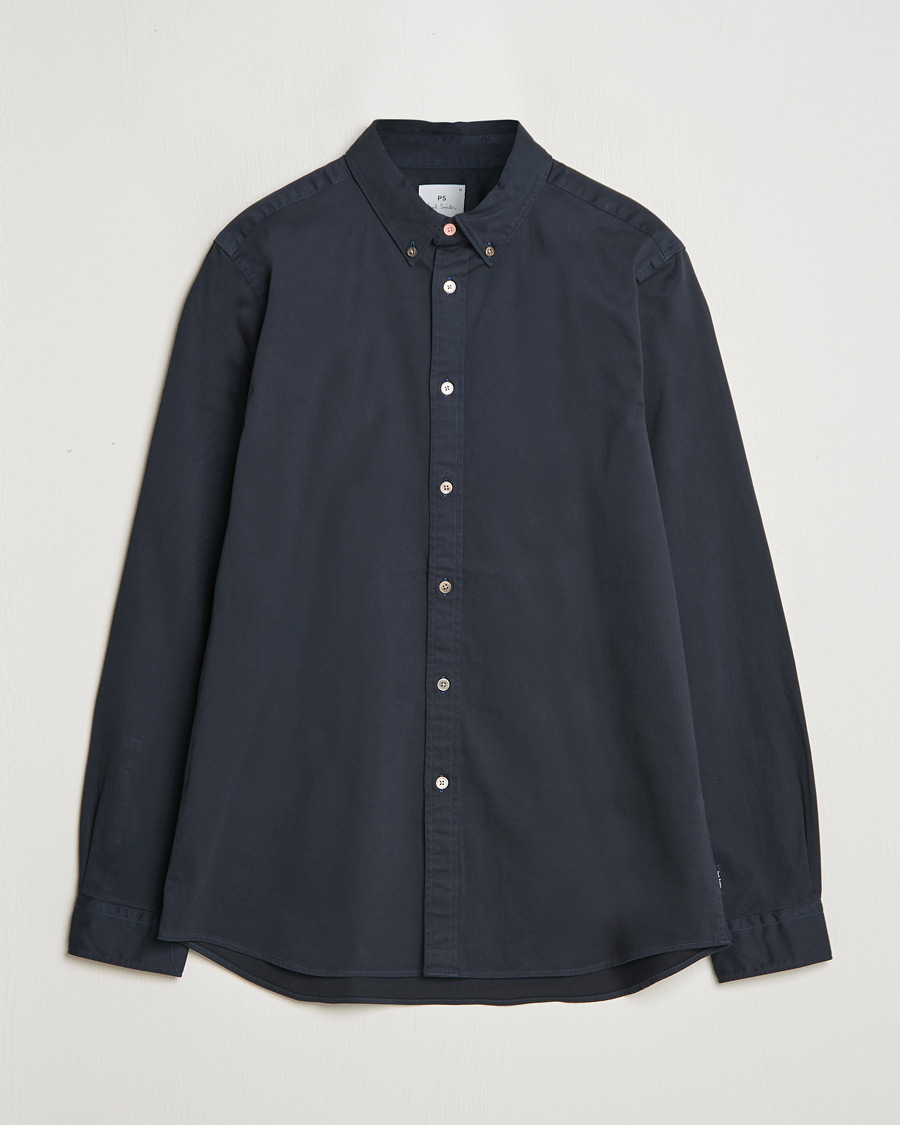 Heren | Overhemden | PS Paul Smith | Regular Fit Cotton Shirt Navy