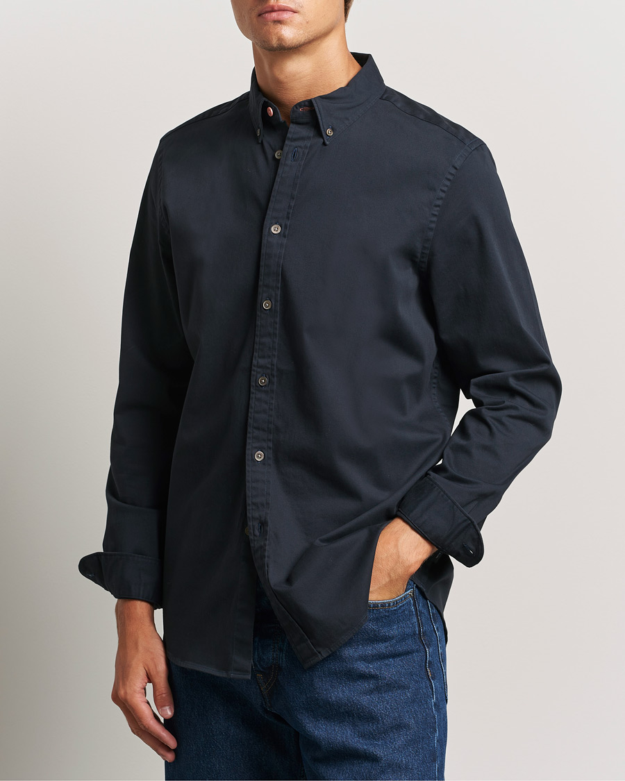 Heren | Overhemden | PS Paul Smith | Regular Fit Cotton Shirt Navy