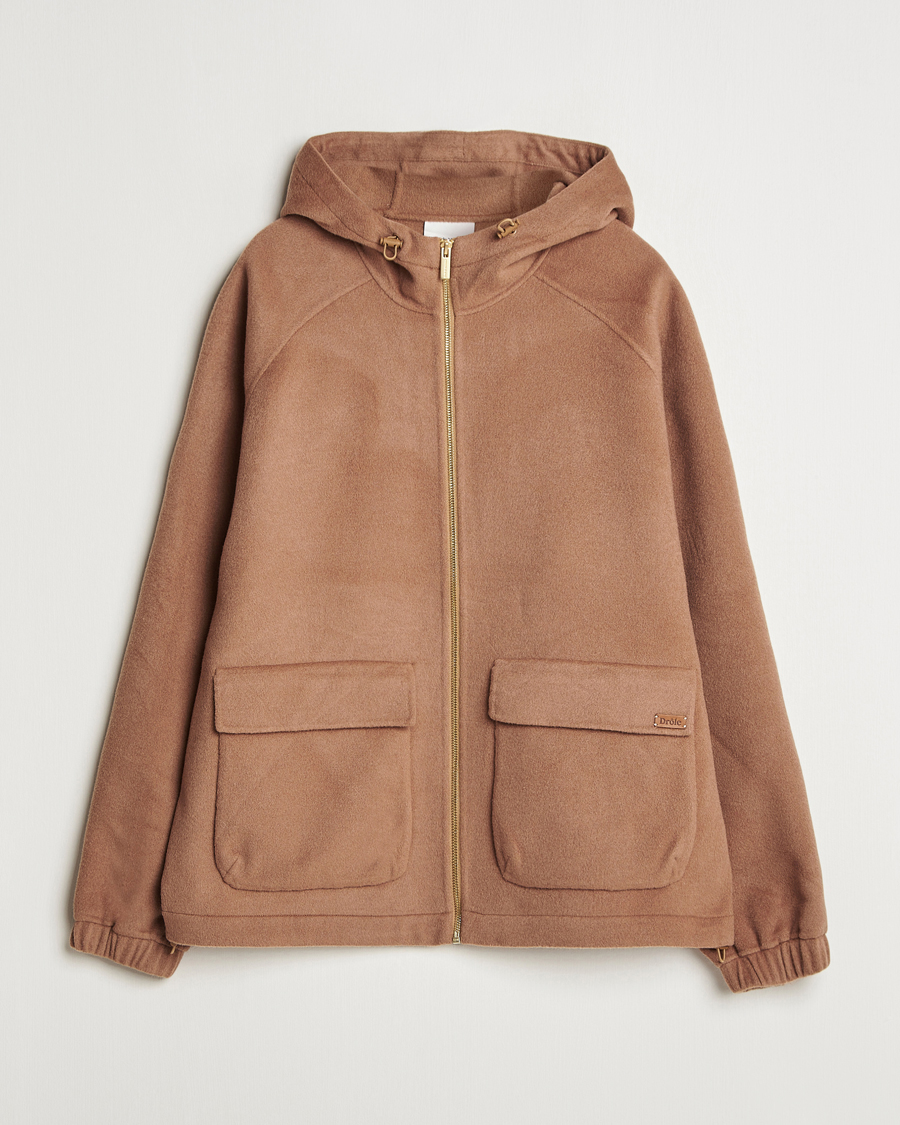 Heren | Jassen | Drôle de Monsieur | La Veste Capuche Wool Camel