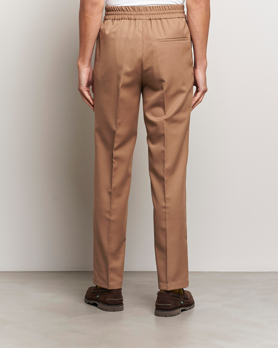 Heren | Broeken | Drôle de Monsieur | Drawstring Trousers Brown