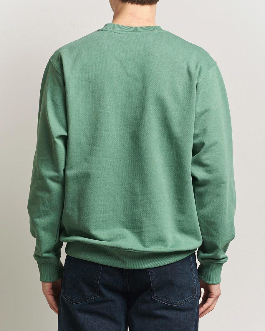 Heren | Truien | Drôle de Monsieur | Classic Slogan Sweatshirt Water Green