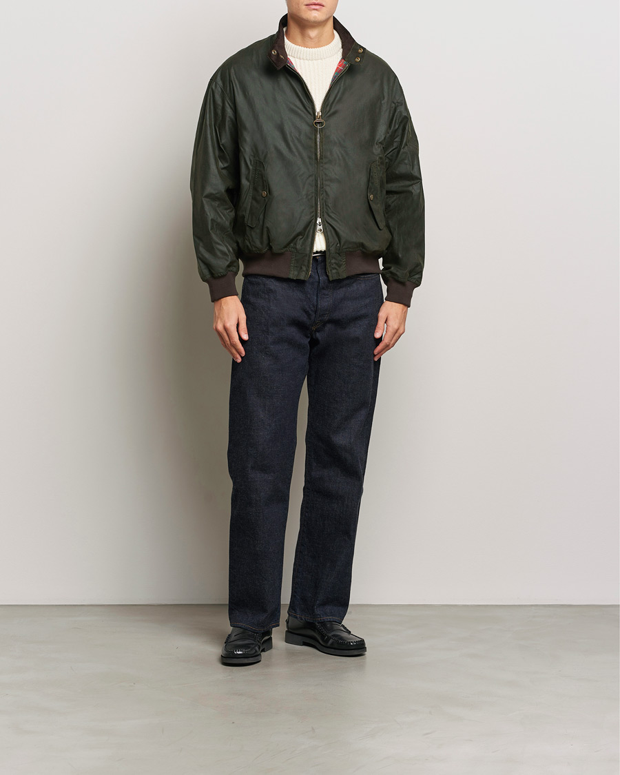 Heren | Jassen | Baracuta | x Barbour Wax Jacket Olive