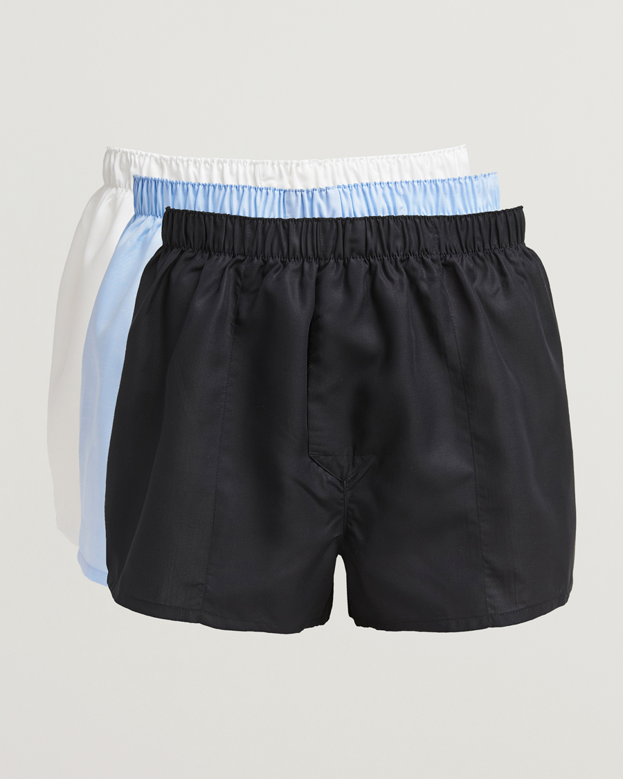 Heren | Ondergoed | CDLP | 3-Pack Boxer Shorts Slim Black/White/Sky Blue