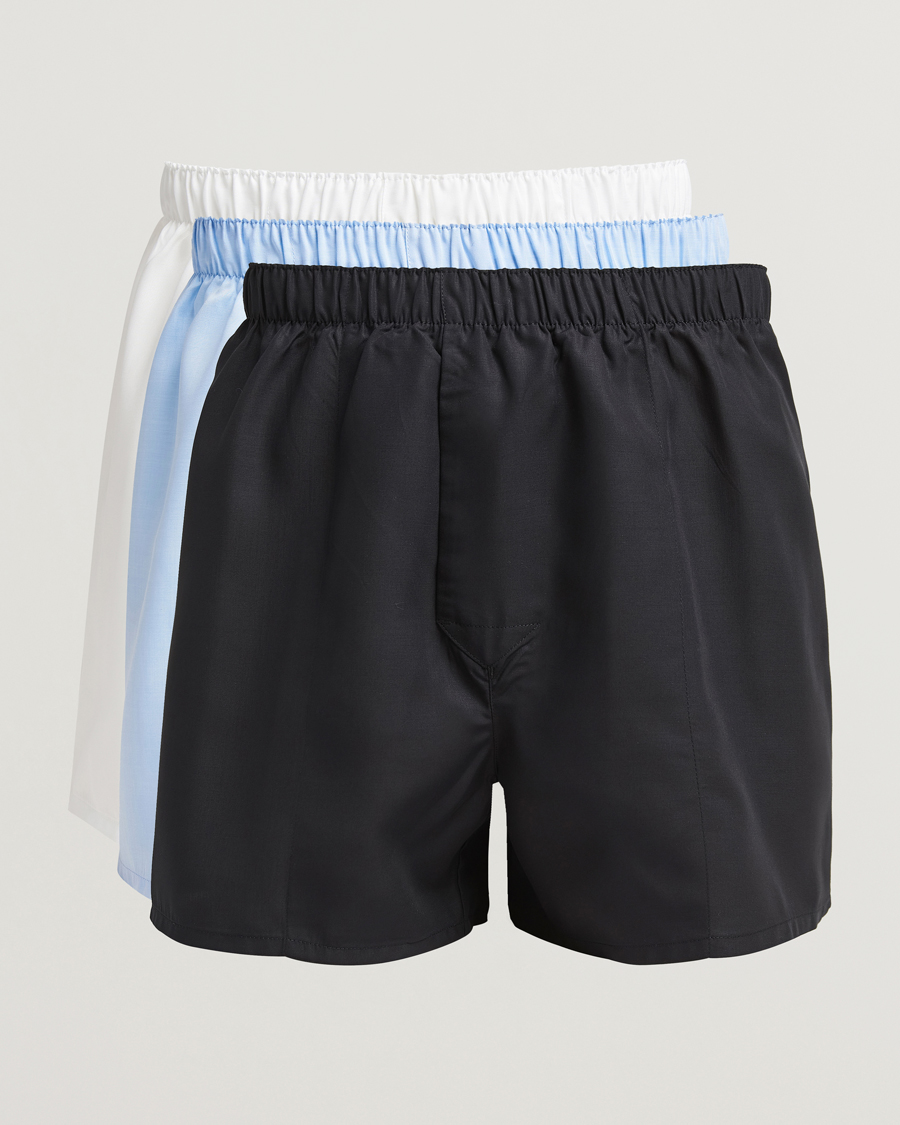 Heren | Ondergoed | CDLP | 3-Pack Boxer Shorts Classic Black/White/Sky Blue