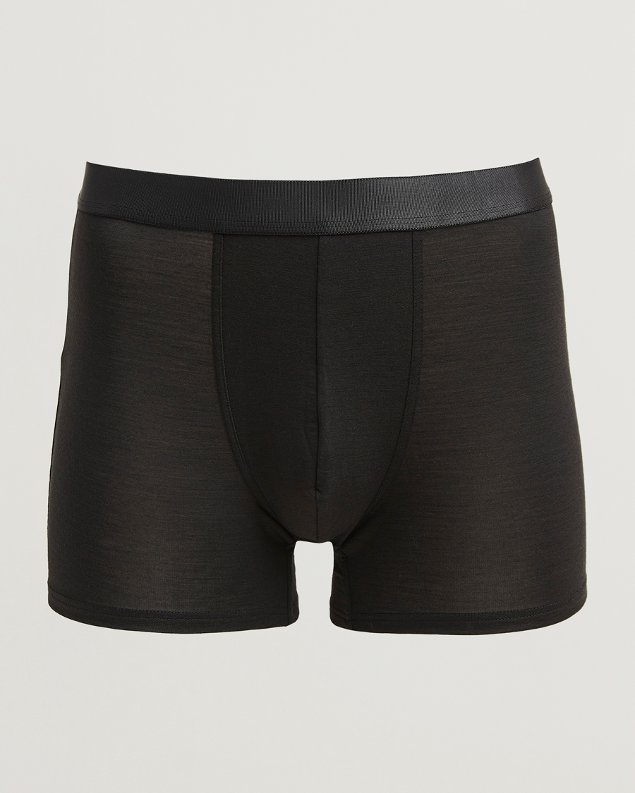 Heren | Ondergoed | CDLP | Wool Boxer Brief Black