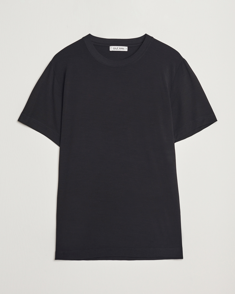 Heren | T-shirts | CDLP | Wool T-Shirt Black