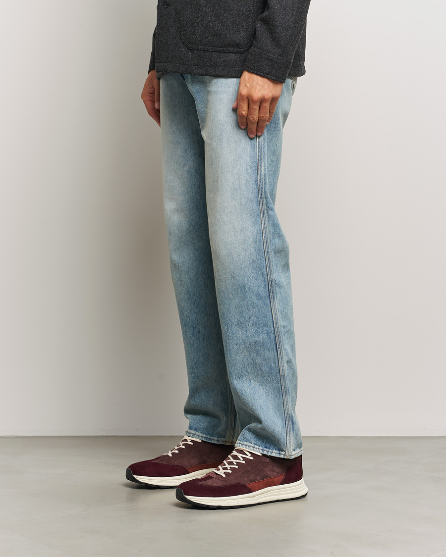 Heren | CQP Renna Suede Runner Burgundy | CQP | Renna Suede Runner Burgundy