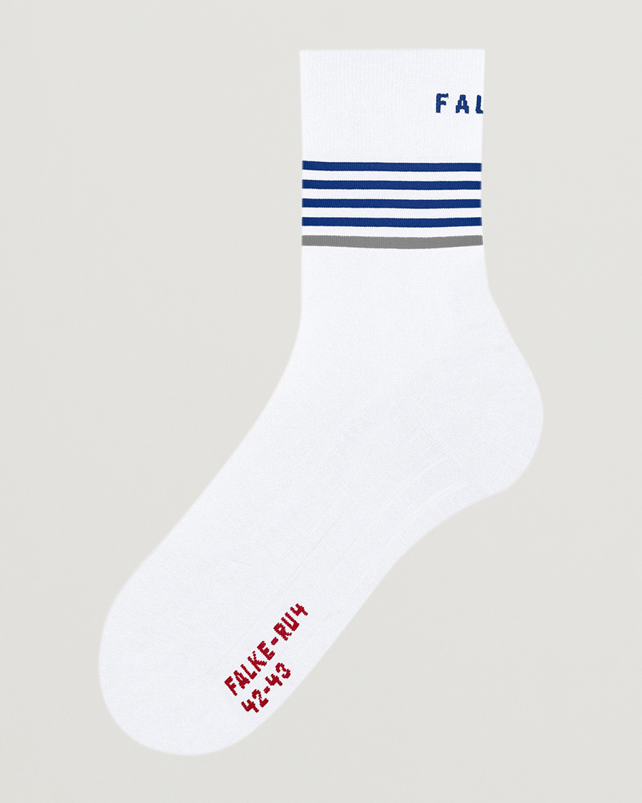 Heren | Ondergoed | Falke Sport | RU4 Endurance Reflect Running Socks White