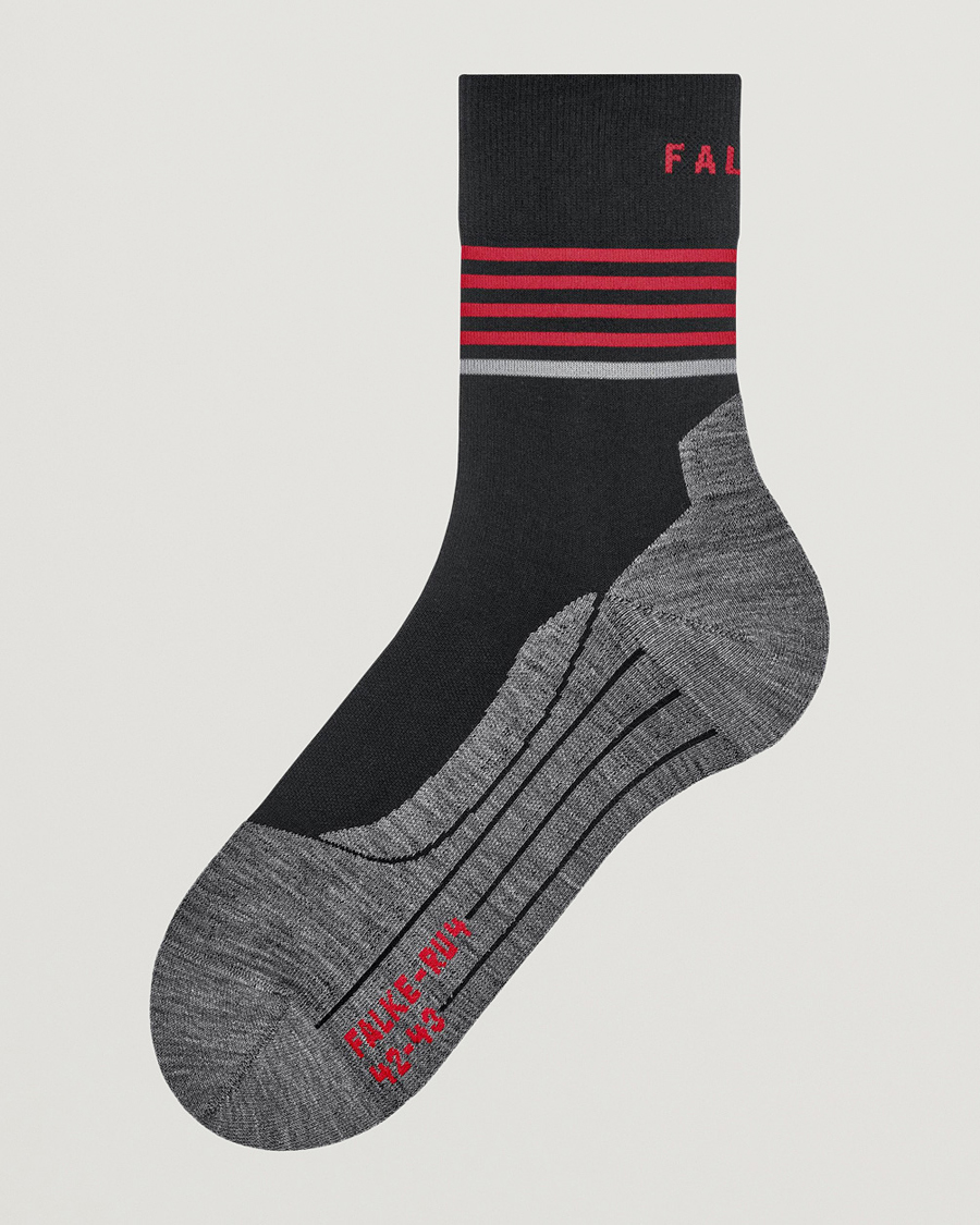 Heren | Ondergoed | Falke Sport | RU4 Endurance Reflect Running Socks Black