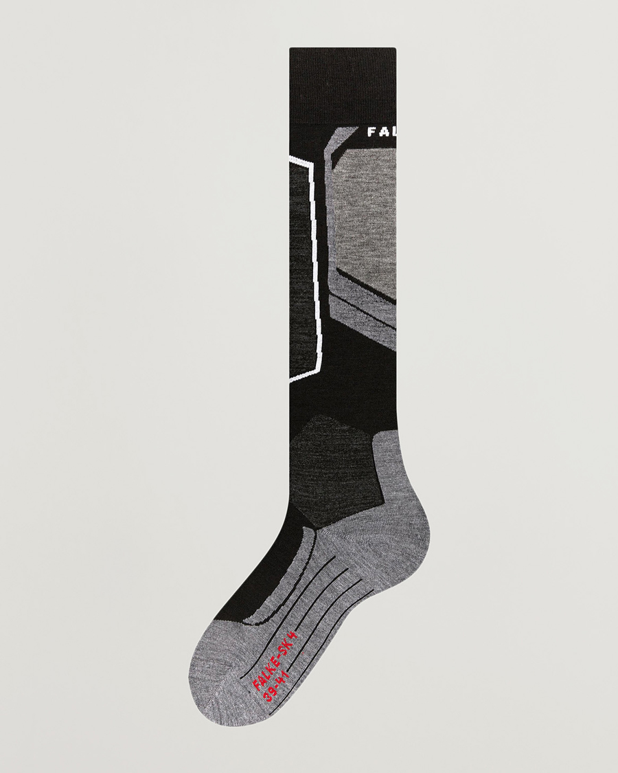 Heren | Ondergoed | Falke Sport | SK4 Advanced Skiing Knee High Socks Black Mix