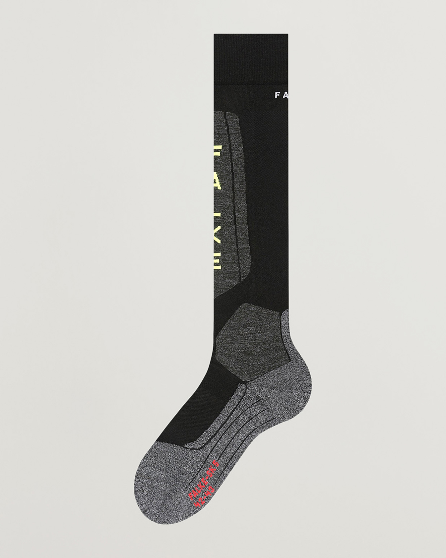 Heren | Ondergoed | Falke Sport | SK5 Expert Skiing Knee High Socks Black