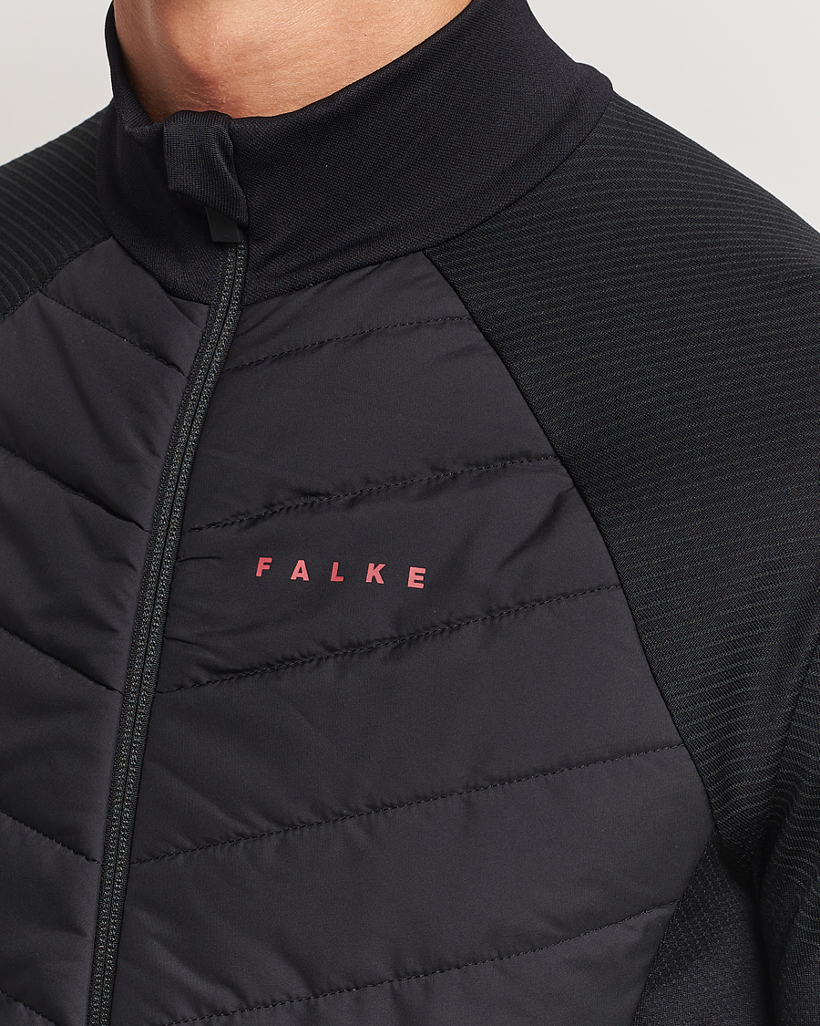 Heren | Truien | Falke Sport | Running Jacket Black