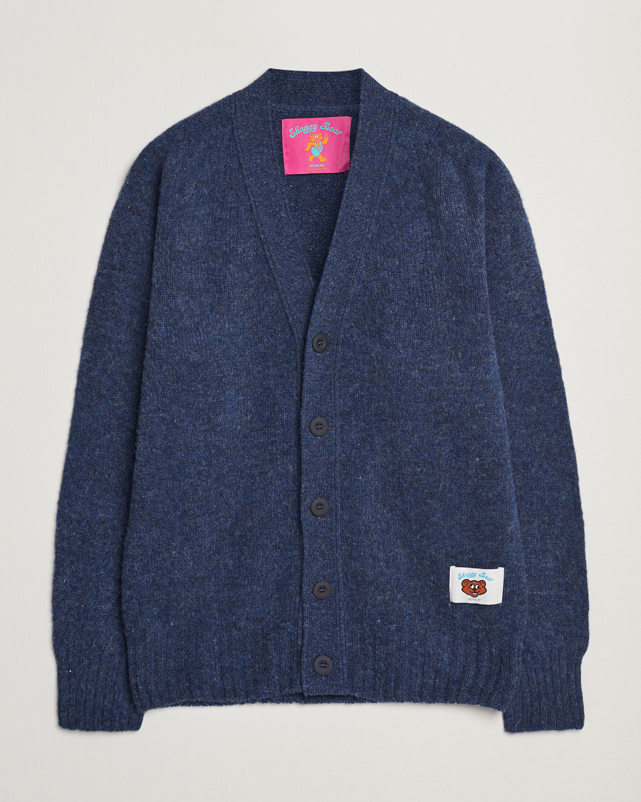 Heren | Truien | Howlin' | Shaggy Bear Cardigan Denim