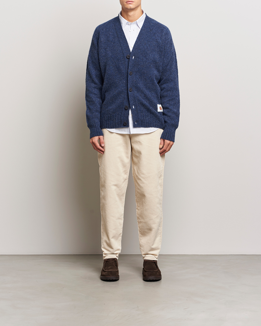 Heren | Truien | Howlin' | Shaggy Bear Cardigan Denim
